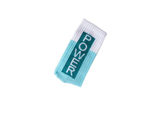 Girl Power Kids Socks - Blue