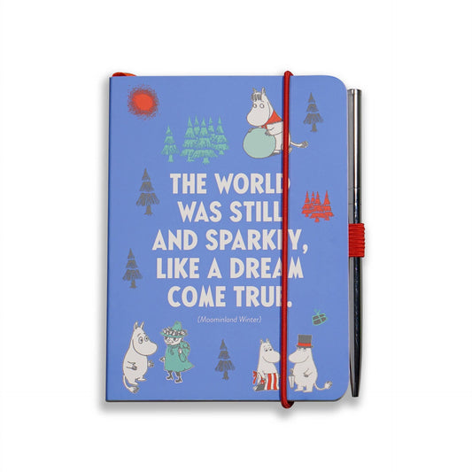 A6 Moomin Notebook - and Winter Pen