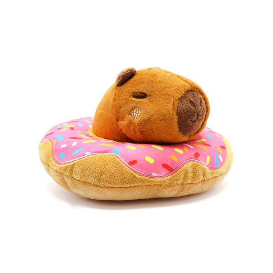 Capybara Donut Plush Toy