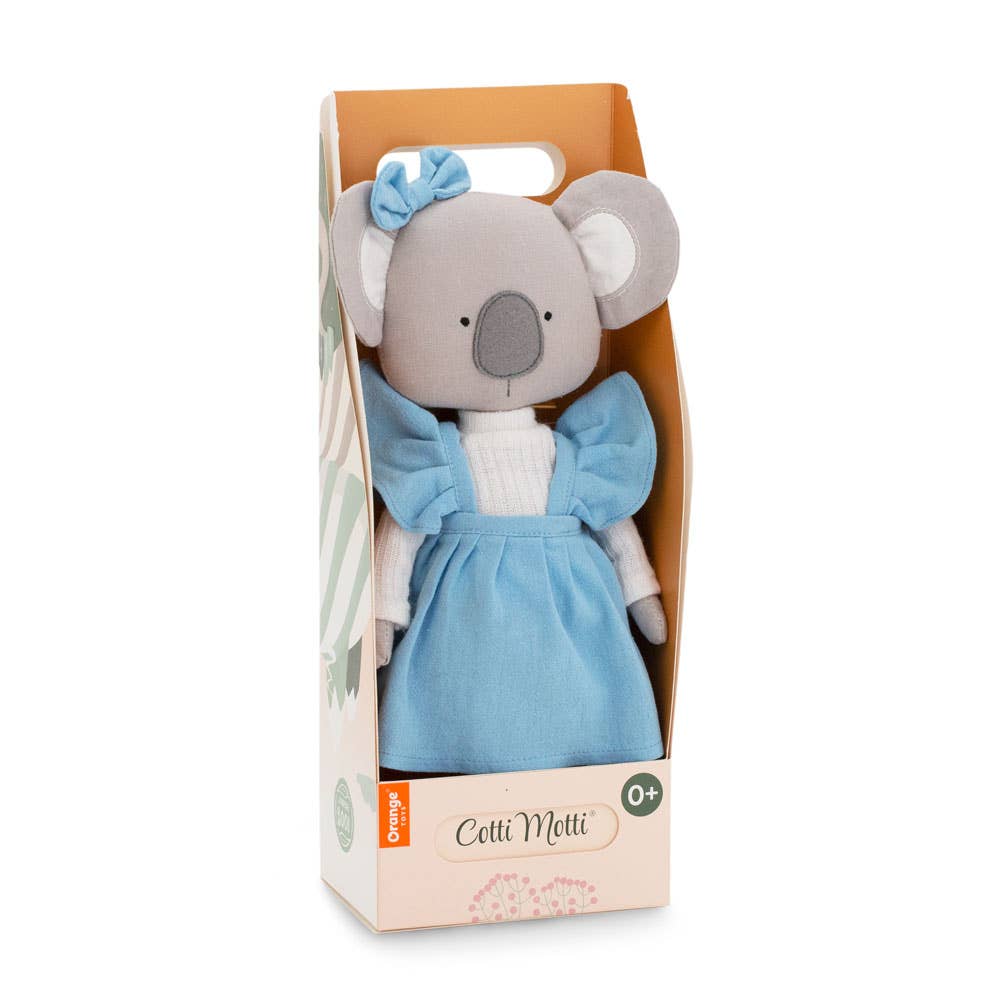 Peluche en coton, Cotti Motti, Annie le Koala -29cm-0+