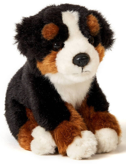 Plüsch-Berner Sennenhundwelpe, sitzend