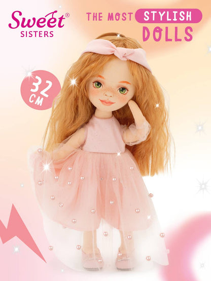 Sunny-Puppe im rosa Kleid – 32 cm