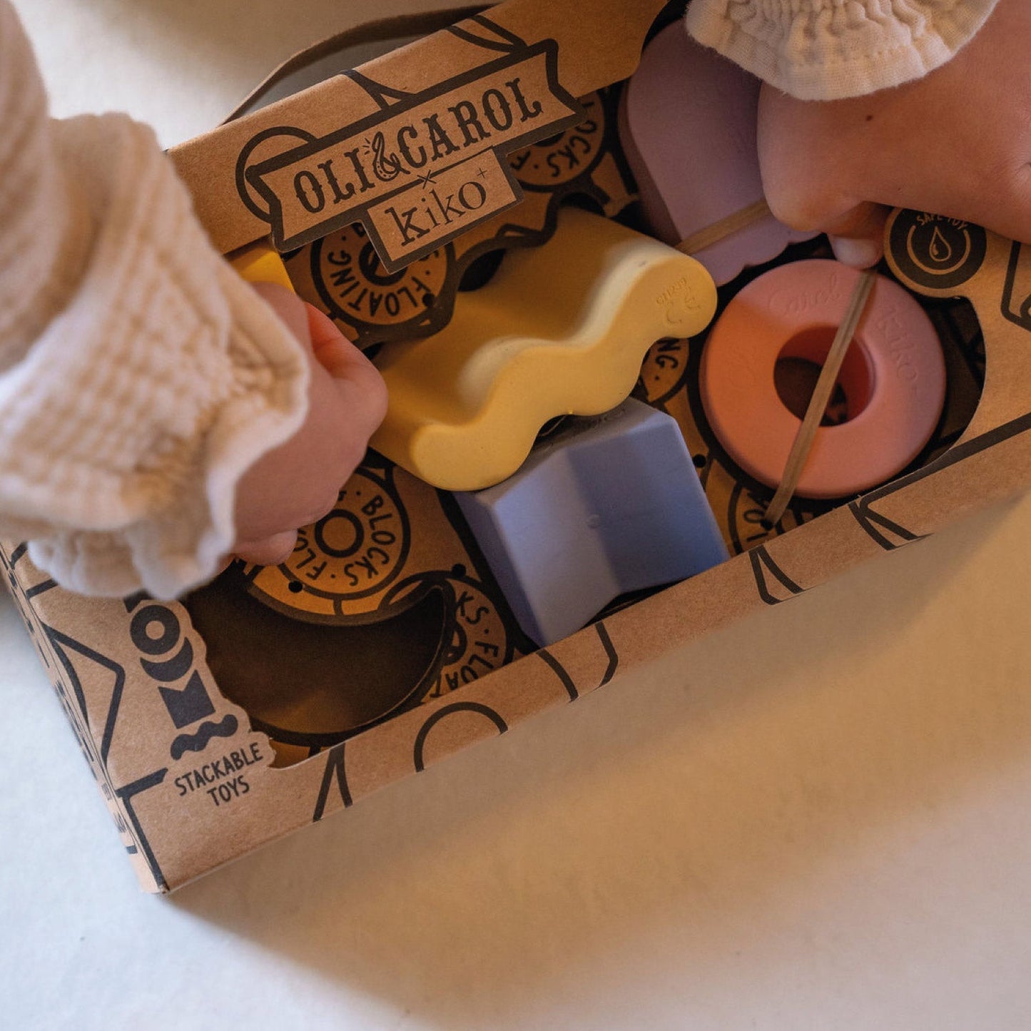 6 formes géométriques – Blocs à empiler bébé – vue produit 5