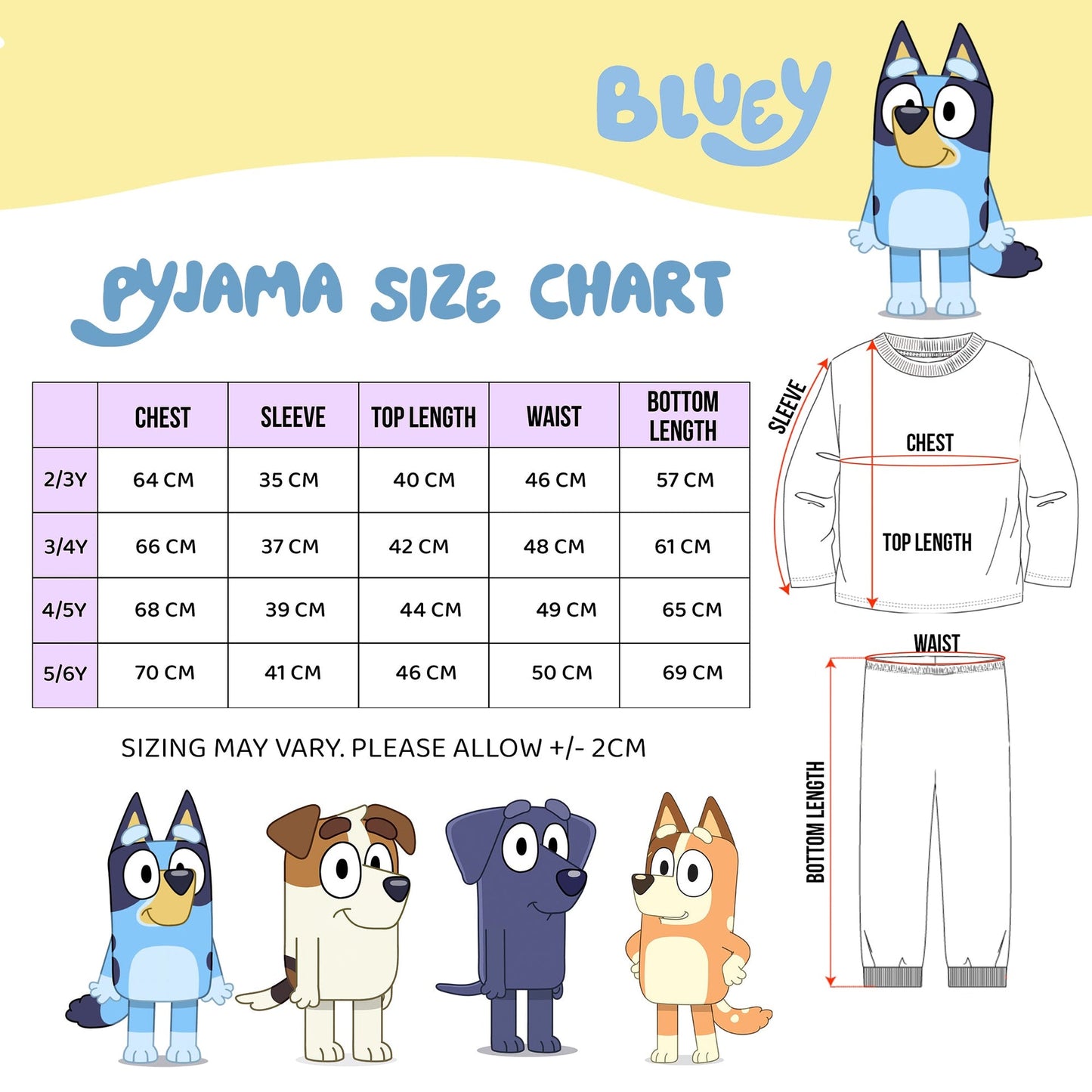 Pyjama – Bluey
