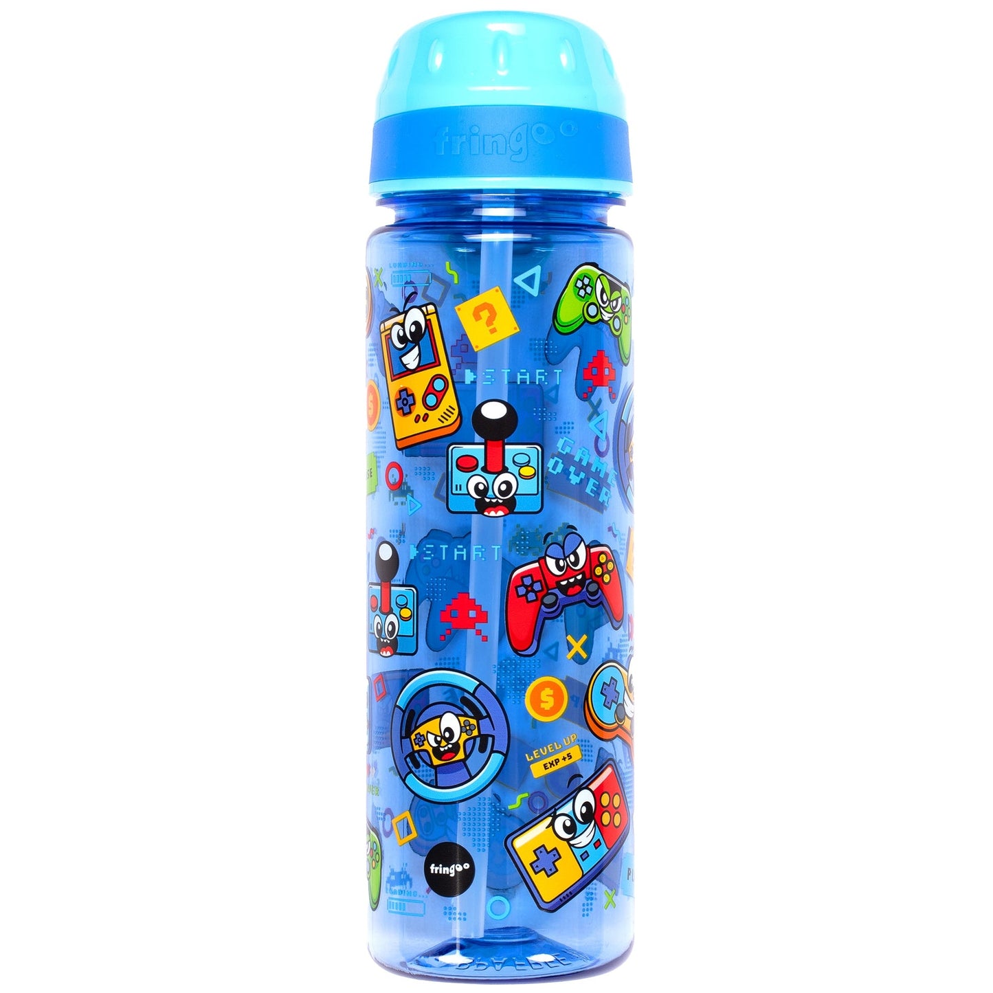 Straw Bottle – gaming Faces