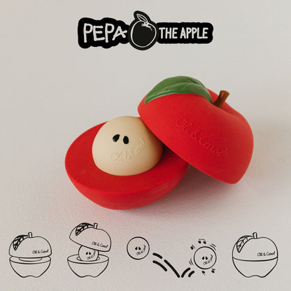 Pomme – Jouet à empiler et balle hochet – vue produit 9