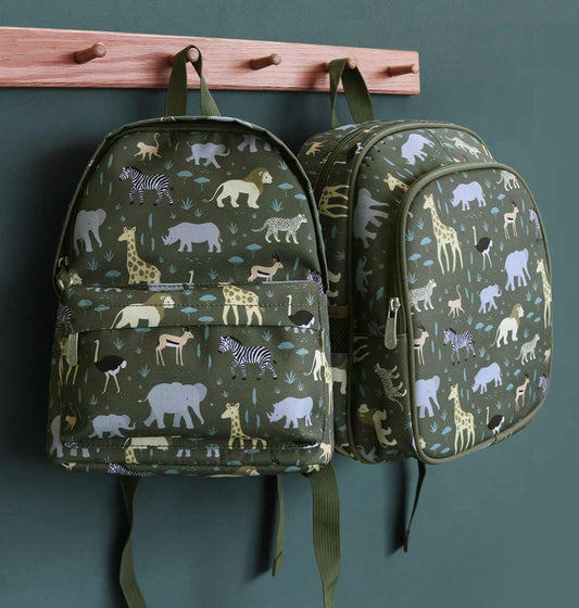 Sac à dos enfant - Savane – vue 2 – A Little Lovely Company