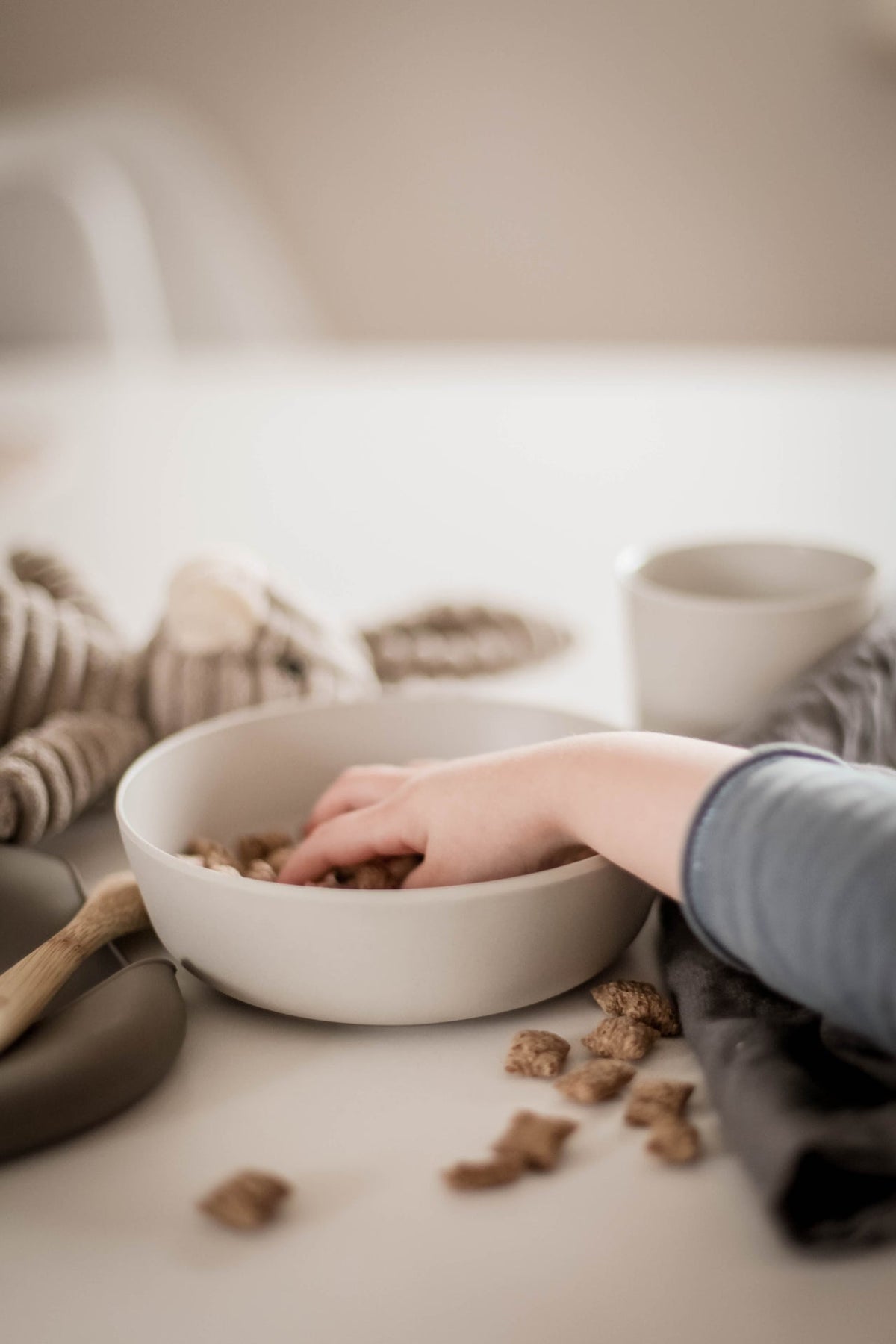 Assiette, Cup, Mug et Couverts Bambou By Lille Vilde