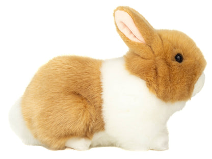 Beige-weißes Kaninchen-Plüschtier