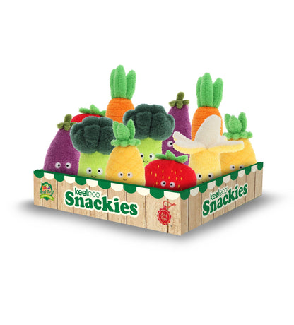 Peluche Keeleco Snackies Fruits & Légumes 12 cm