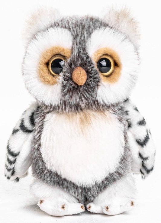Peluche Hibou (gris-blanc)