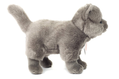 Peluche Chat Chartreux Debout - Teddy Hermann