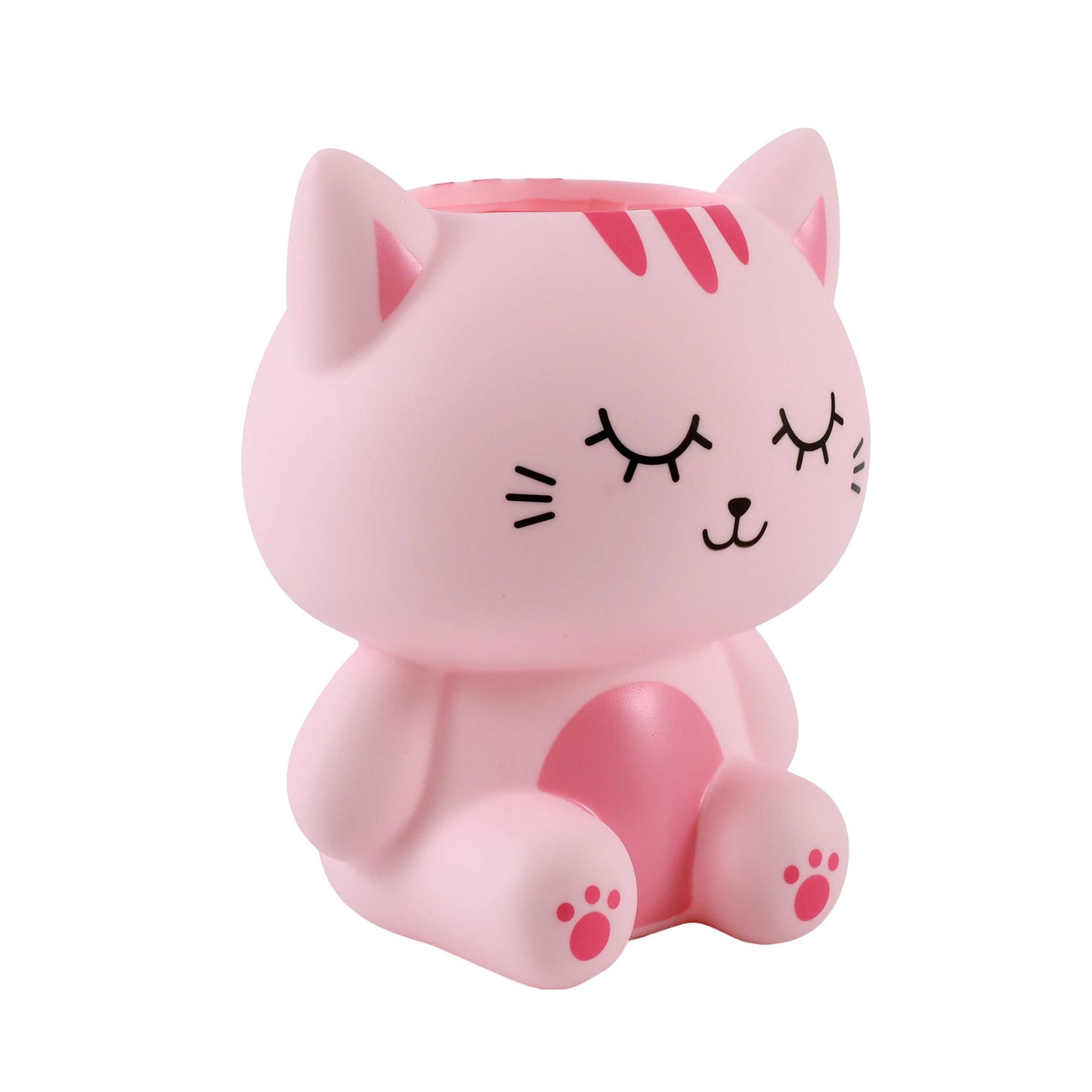 3D-Stiftehalter Rosa Katze