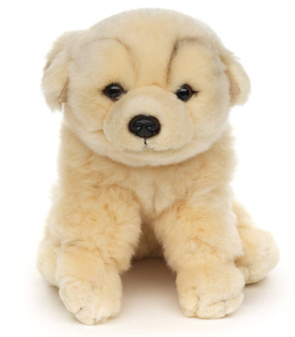 Golden Retriever Welpe Plüschtier, sitzend