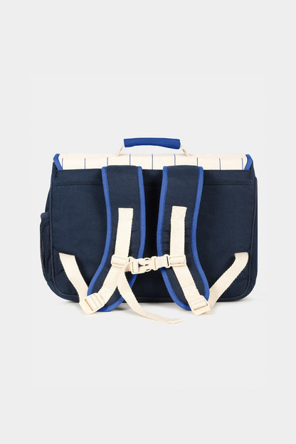 Schultasche Leo Dreifarbig Kariert