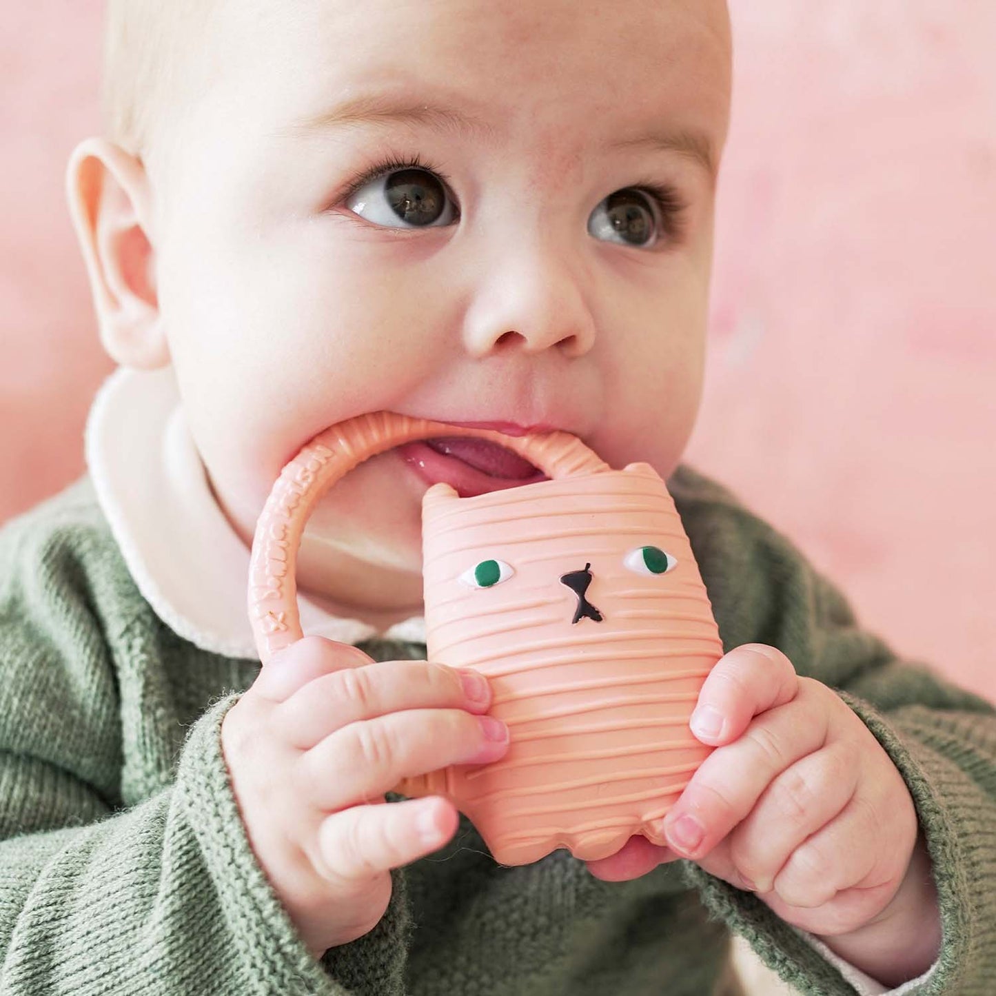 Ginge le Chat – Jouet de dentition bébé – vue produit 4