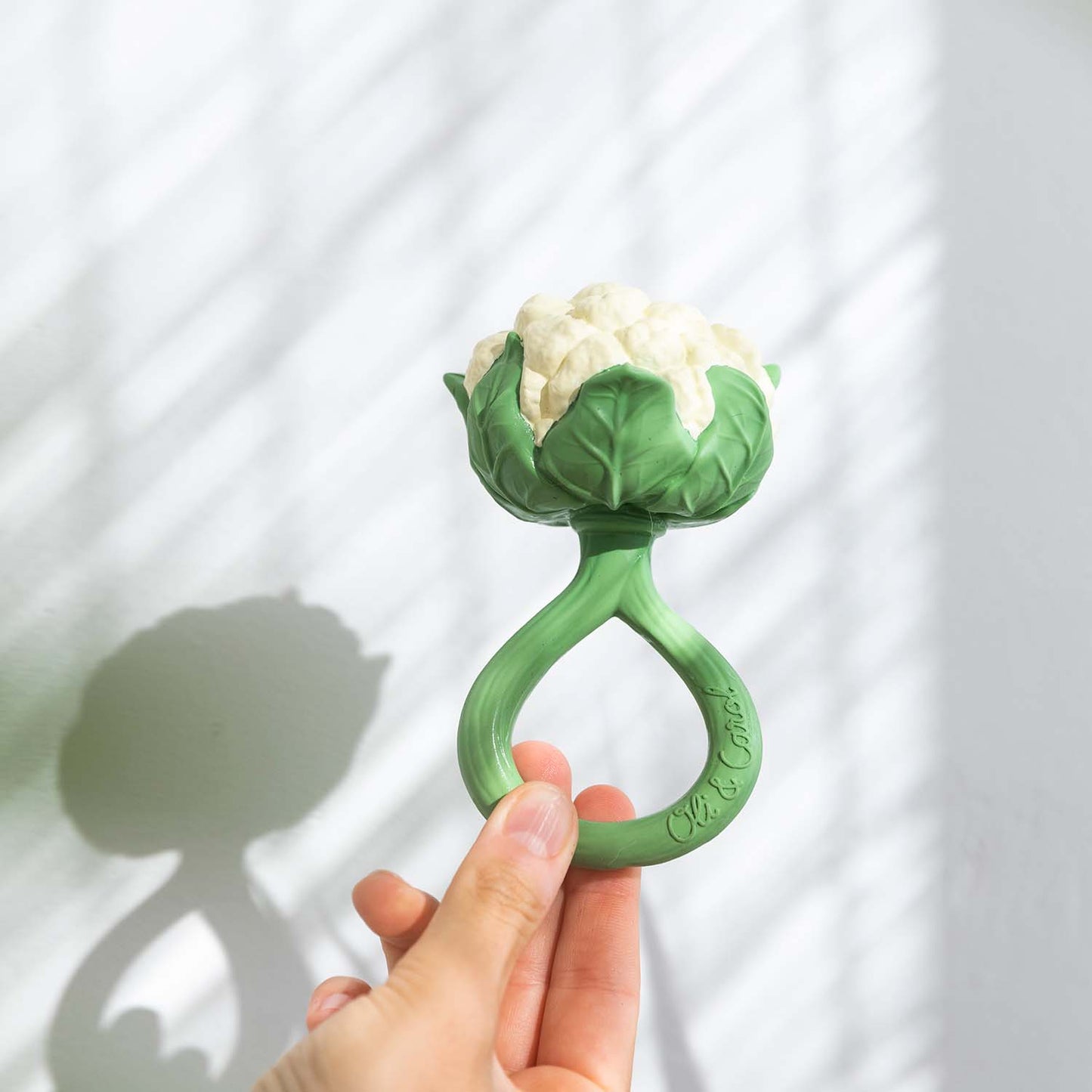 Chou-fleur – Hochet bébé – vue produit 5