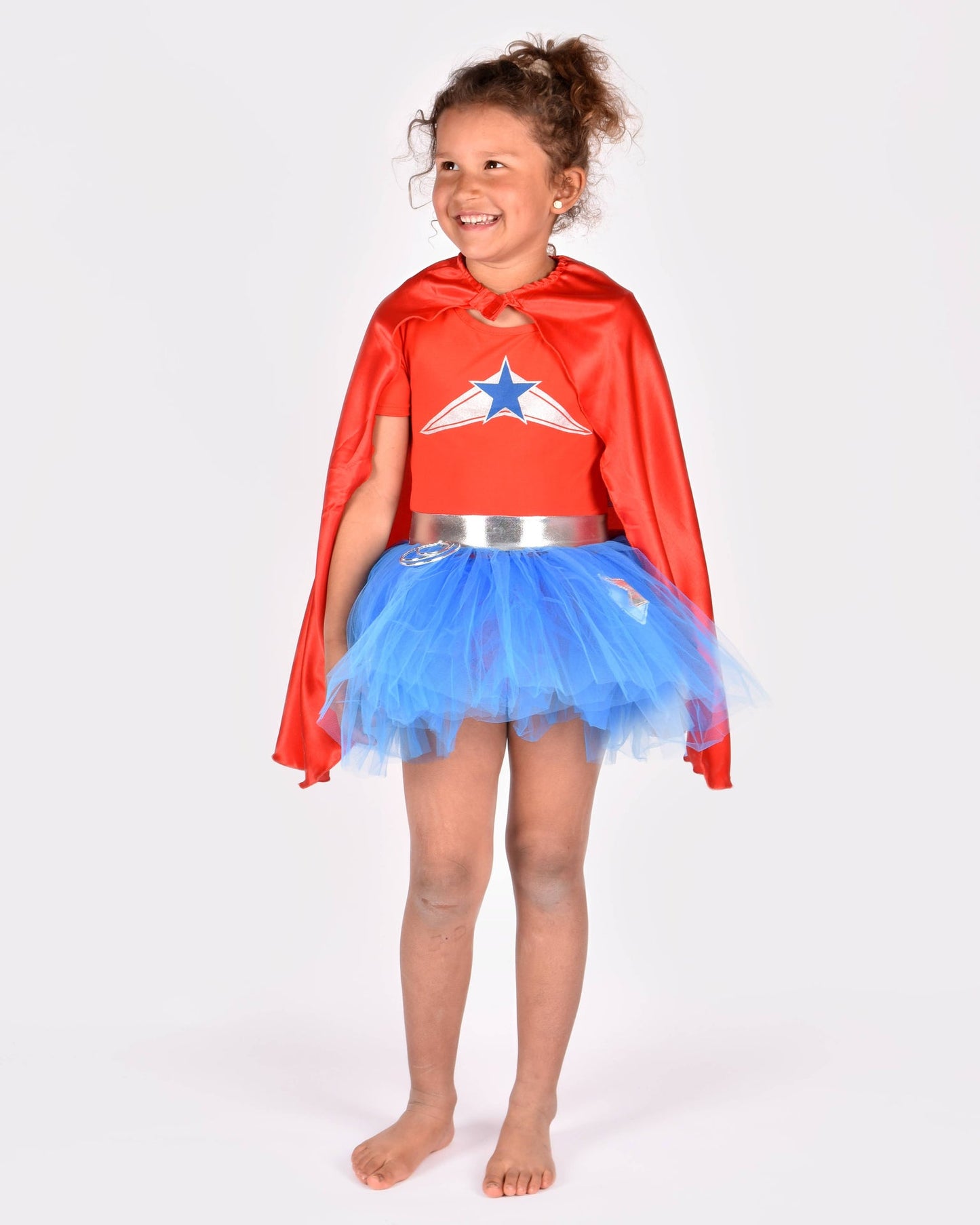 Super Wondergirl with Cape 110-116 cm 4-6 years