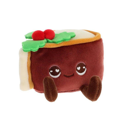 Mini peluches pâtisseries de Noël 8 cm – 6 modèles