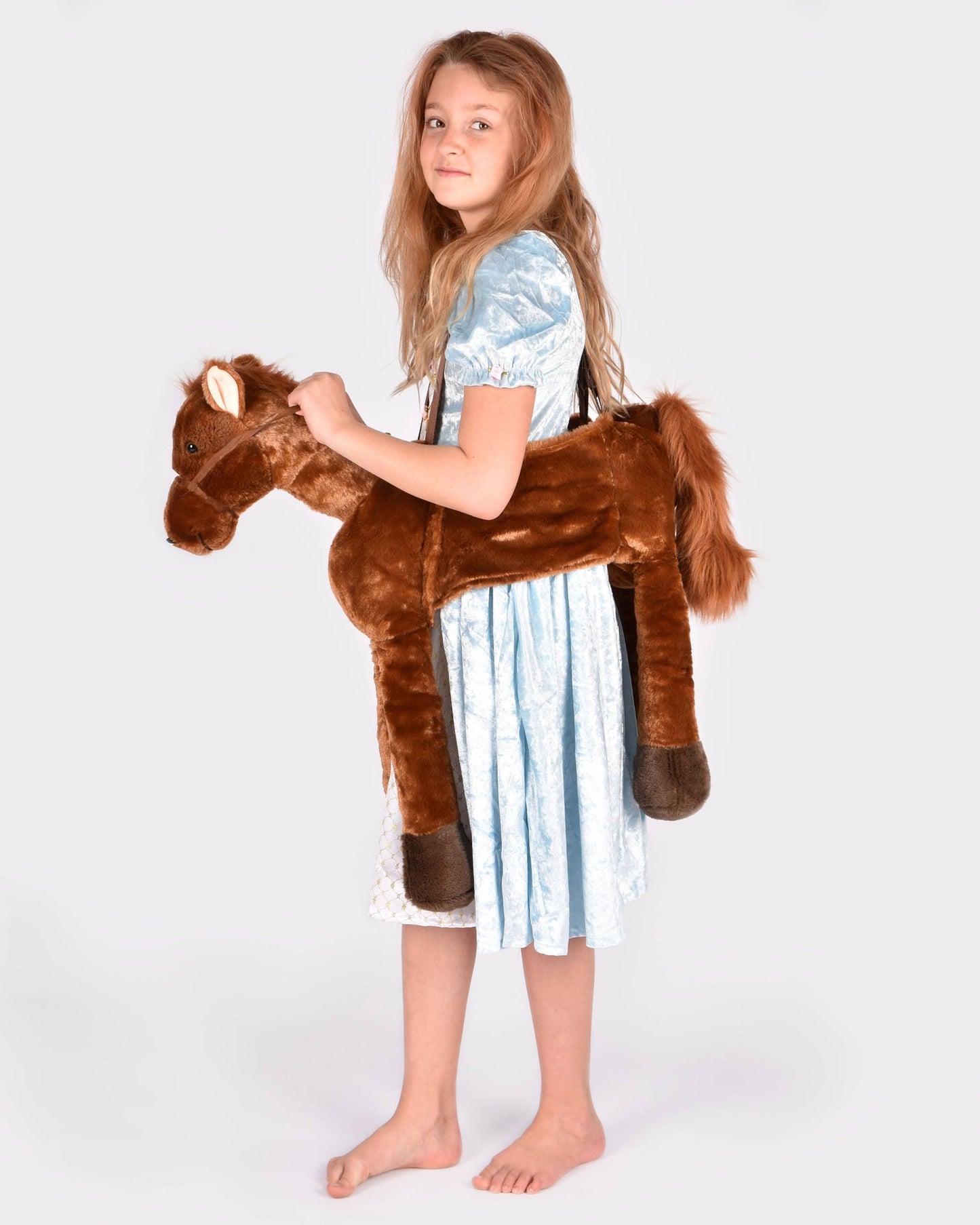 Ride-on horse costume one size 80 x 80 cm