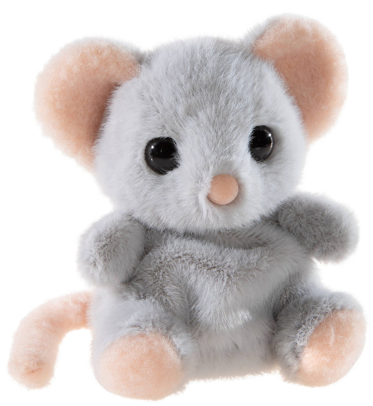 Peluche Chagiya Souris grise - 13 cm