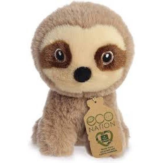 Mini Eco Nation Sloth Plush