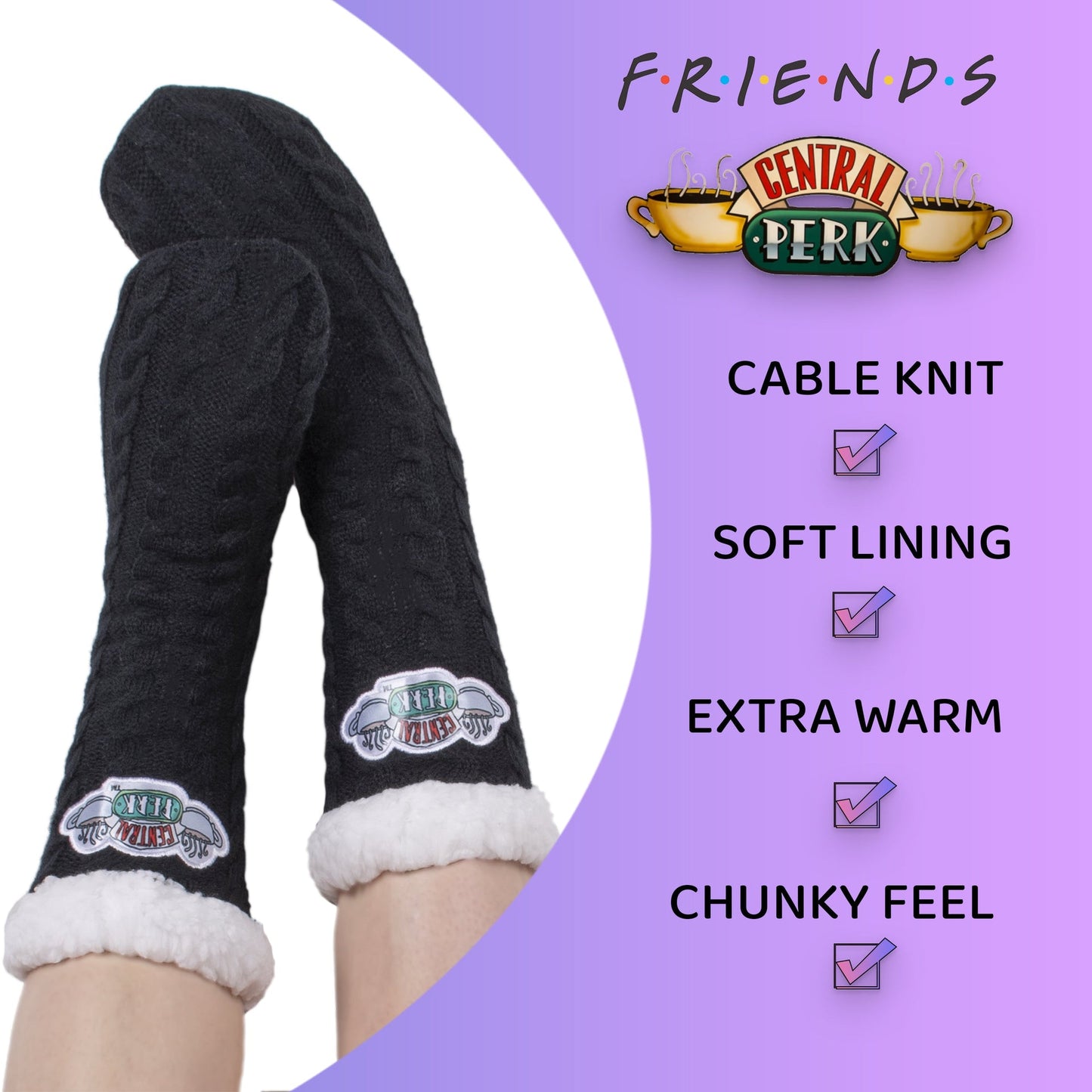 Friends Slippery Chaussettes