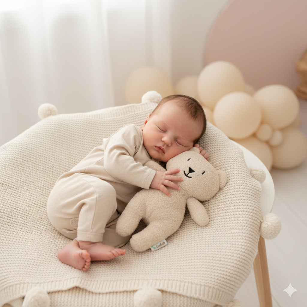 Teddybär-Plüschtier – Hellbraun