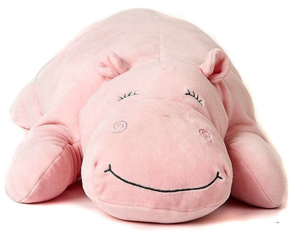 Coussin Hippopotame rose