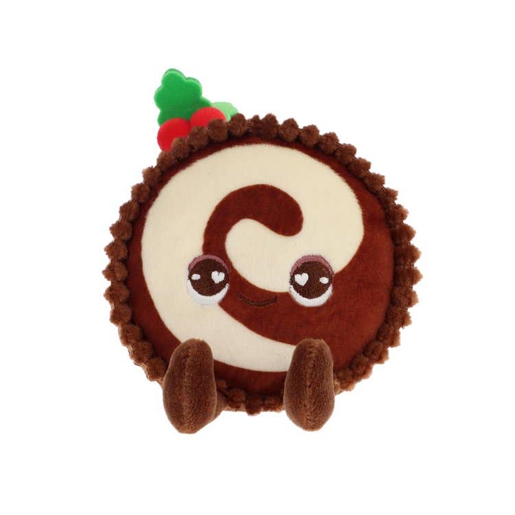 Mini peluches pâtisseries de Noël 8 cm – 6 modèles