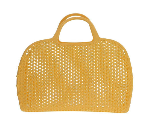 Sac Rétro Vintage Jaune Soleil