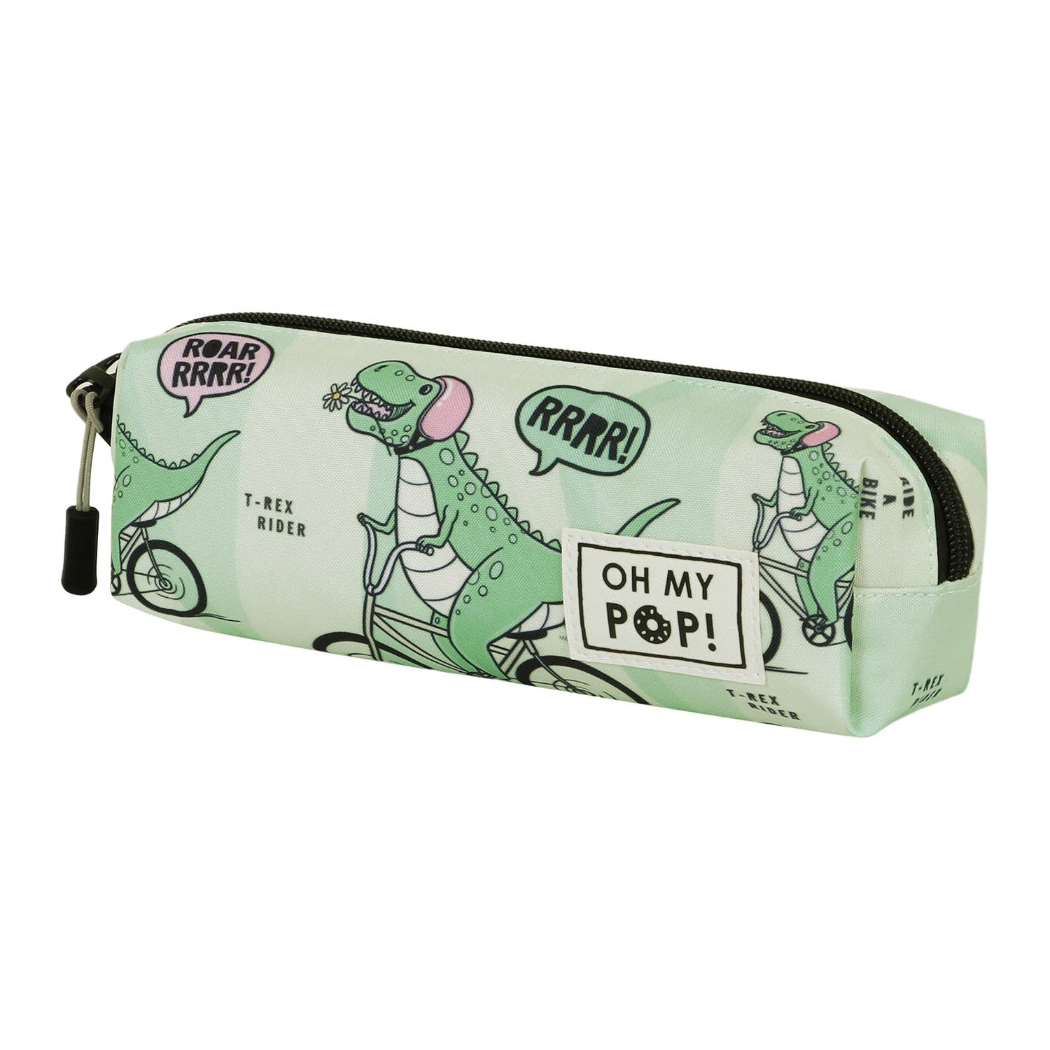 Trousse Carrée FAN 2.0 Oh My Pop! « Dinorrr » – Vert