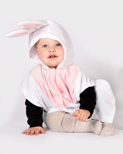 Mini cape lapin 86-110 cm pour enfants de 1 à 4 ans
