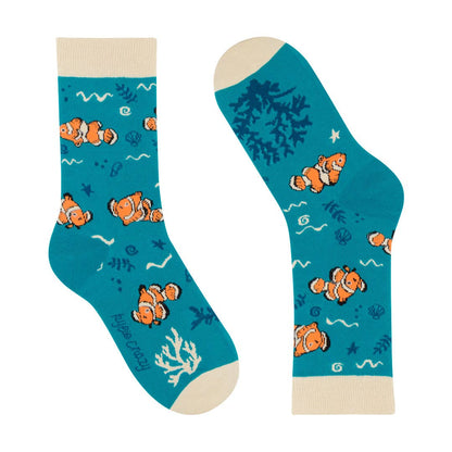 Kinder Socken Clownfische