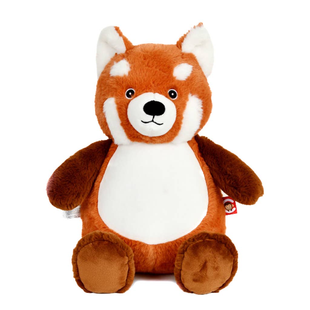 Peluche panda roux Fu Bao à rembourrage amovible - Cubbies