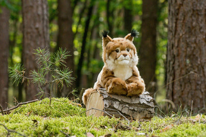 Peluche Lynx Couché - Teddy Hermann
