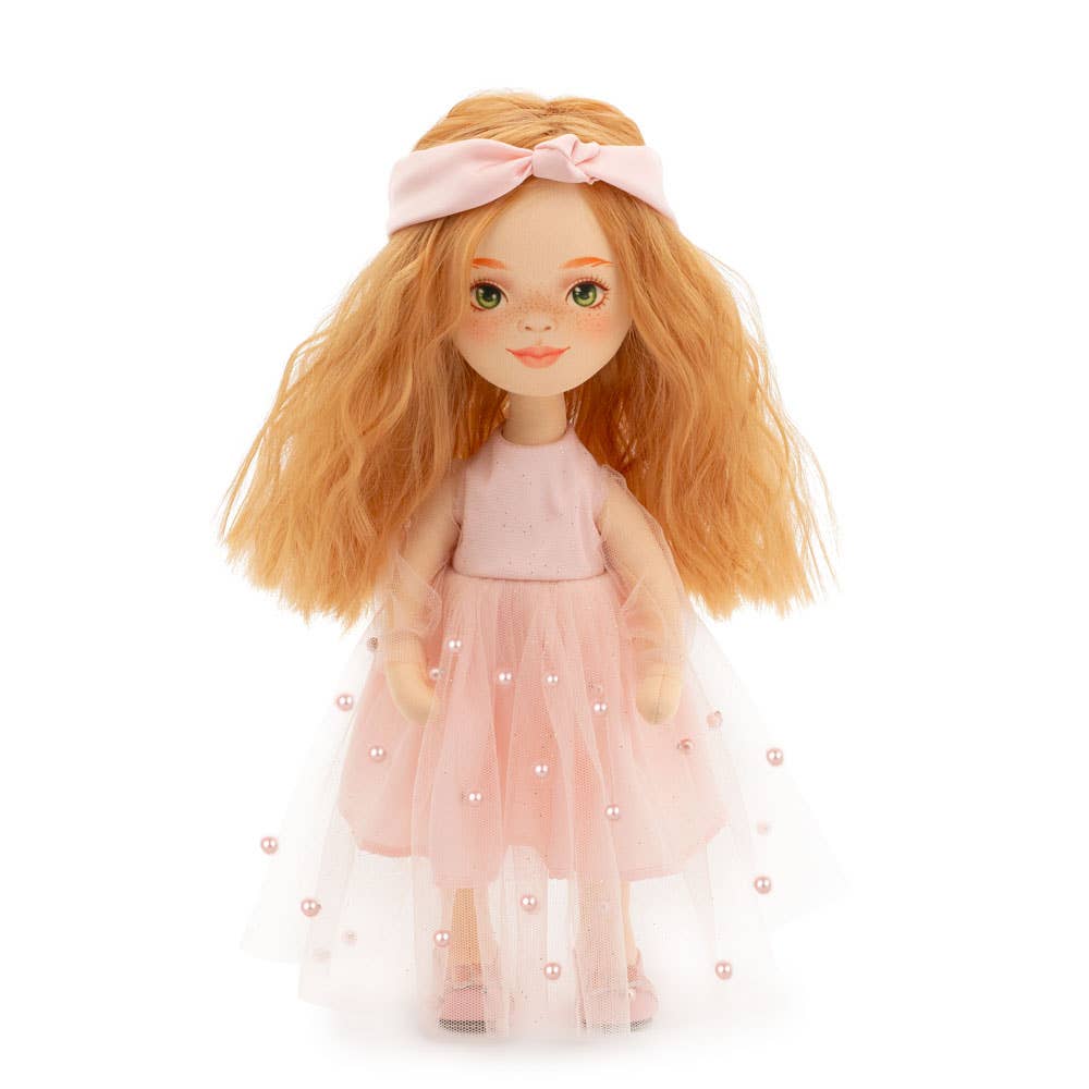 Sunny-Puppe im rosa Kleid – 32 cm