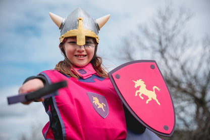 Épée en mousse rose Softik avec étui licorne