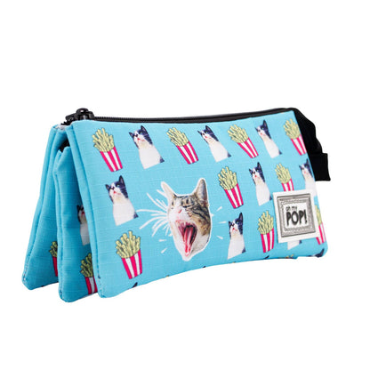 Triple HS Oh My Pop! "Angry Cat" Pencil Case