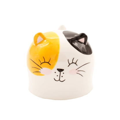 Umgekippte Katze Tasse