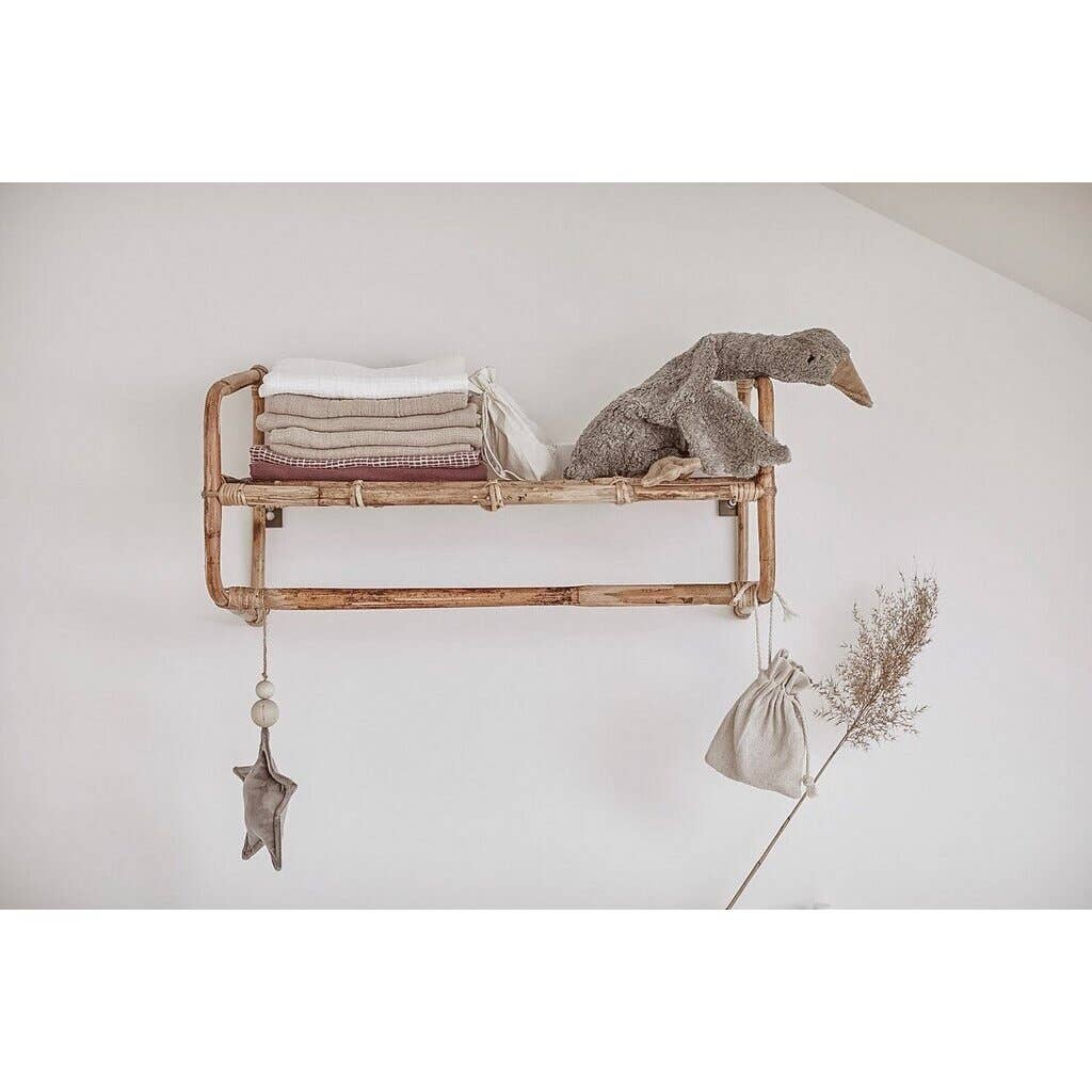 Stofftier kleine Gans | grau