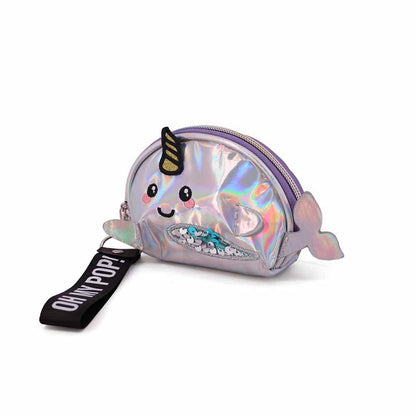 Oh My Pop! Narwhal Oval Purse