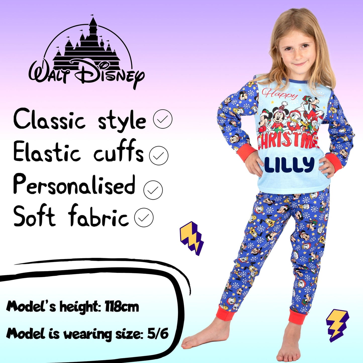 Disney Christmas Pyjama- bleu