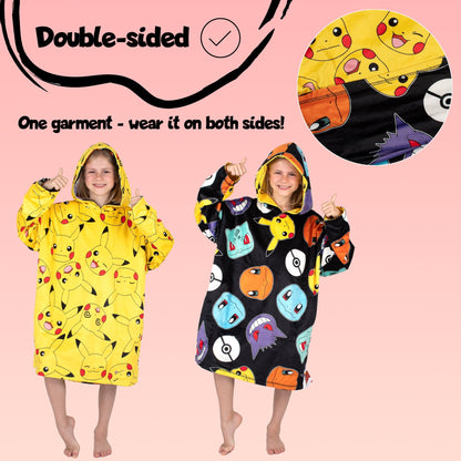 Sweat plaid oversize – Pokemon Oversized Blanket