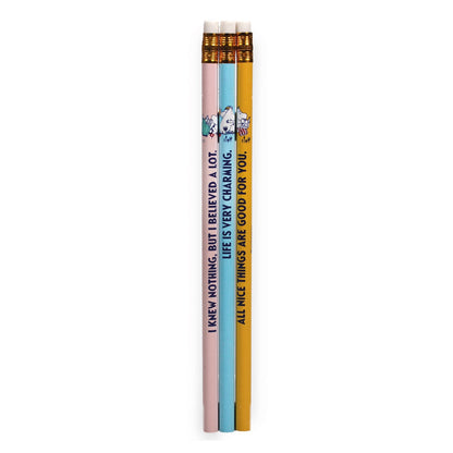 Set de 3 crayons Moomin