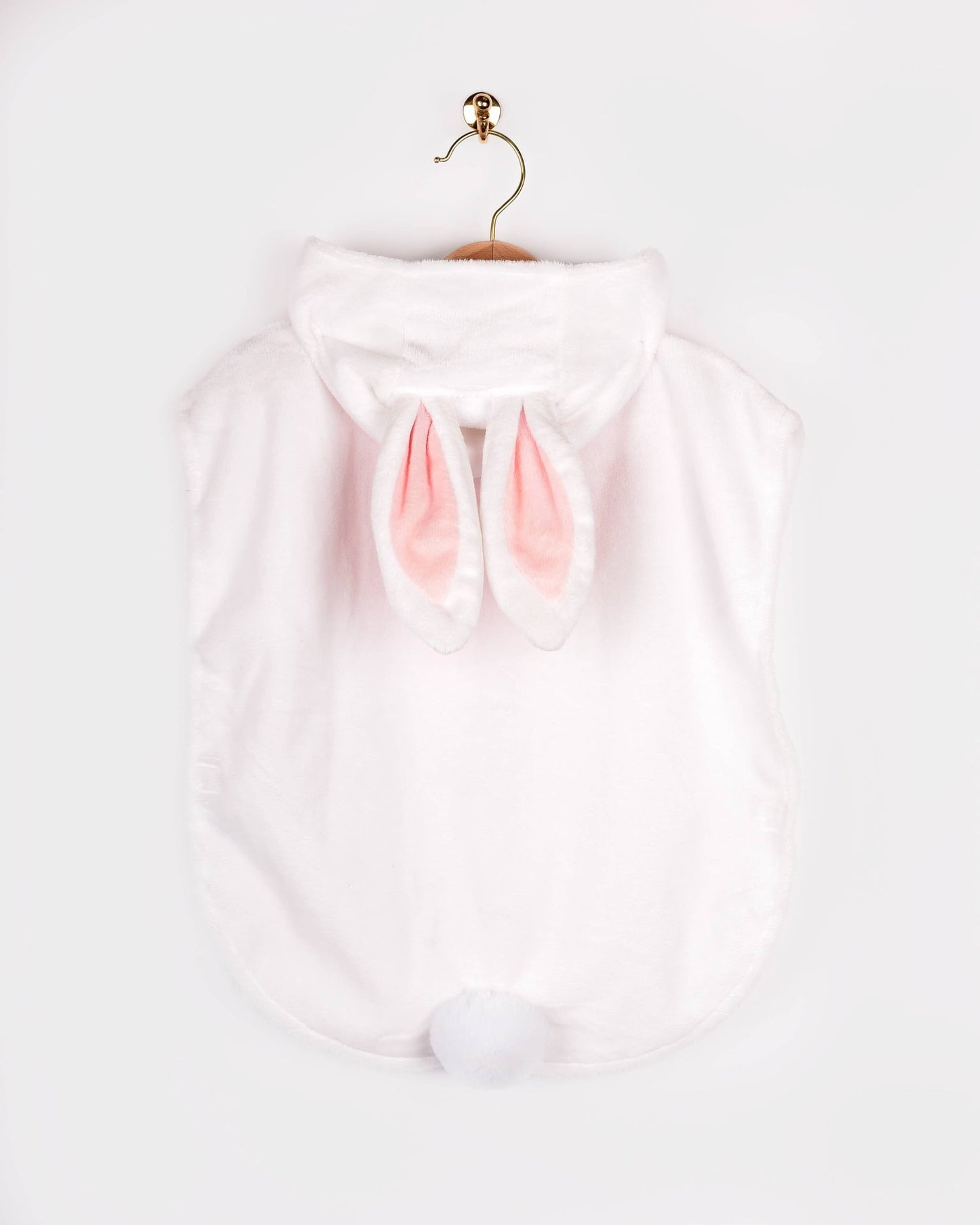 Mini cape lapin 86-110 cm pour enfants de 1 à 4 ans