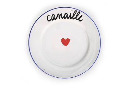 Assiette LA FAMILLE S'ÉCLATE - Canaille