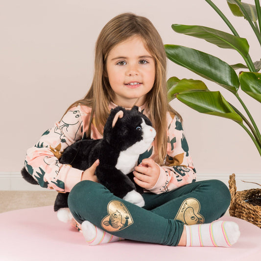 Plüschtier mit Schaukelfunktion für schwarze Katzen