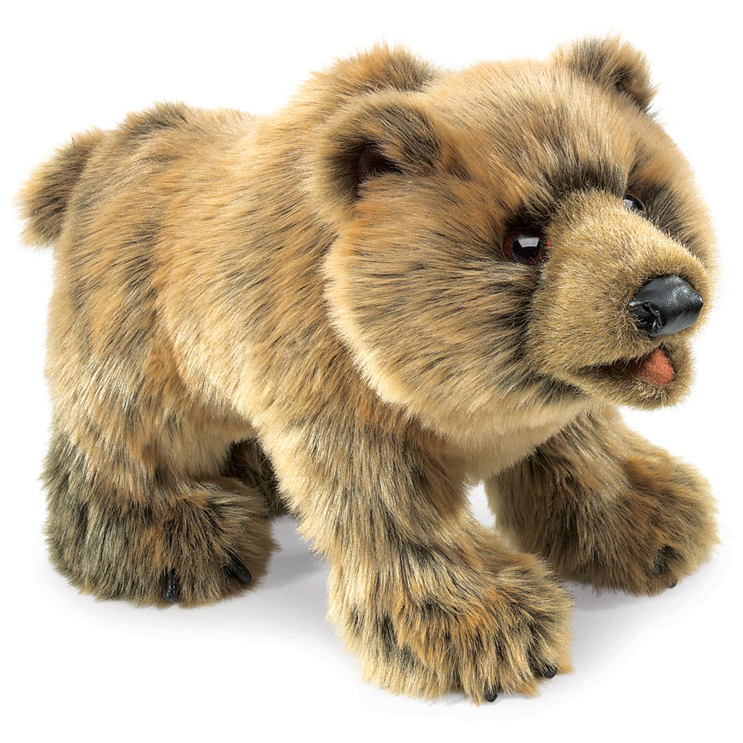 Marionnette à main Grizzly Bear 2954/ Grizzly Bear Folkmanis réaliste