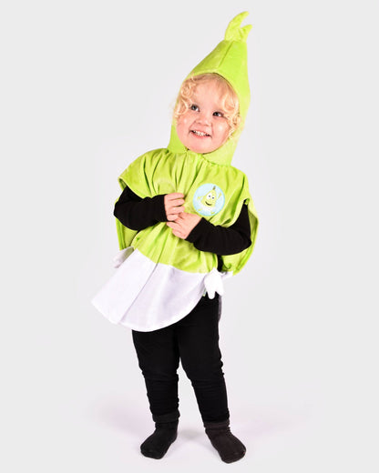 Grünes Cape Babblarna Dadda Größe 86-110 cm 1-4 Jahre
